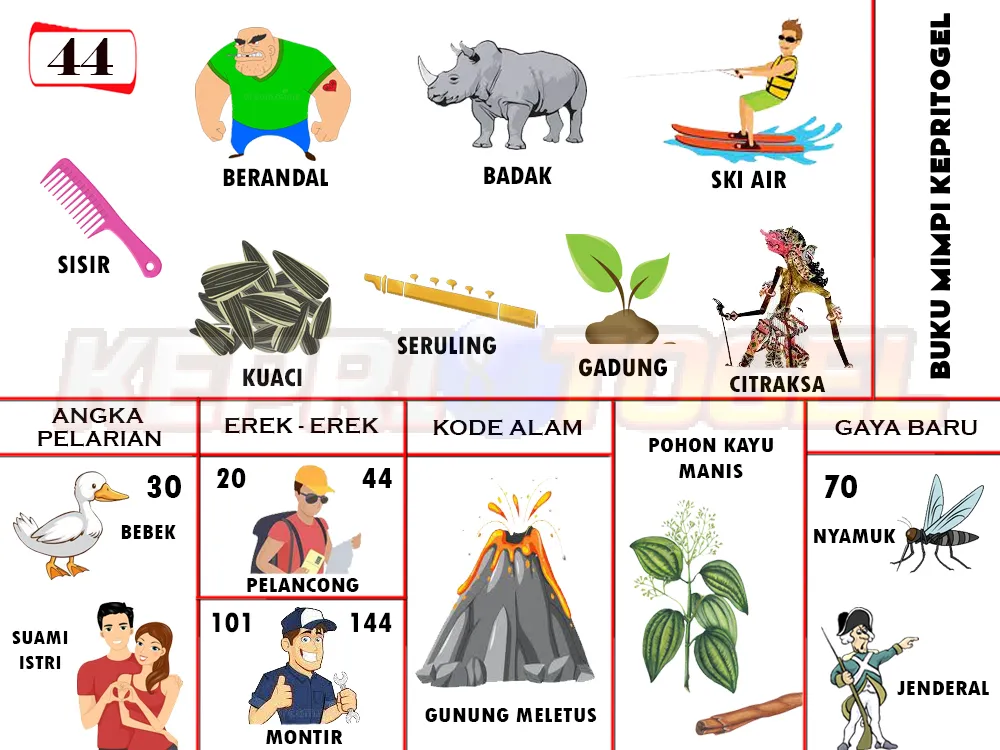 buku mimpi erek erek togel 44